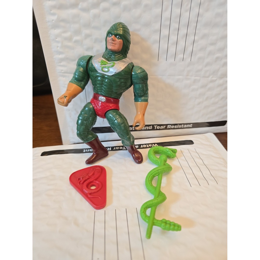 Vintage Masters of the Universe King Hiss Complete Action Figure Mattel 1986